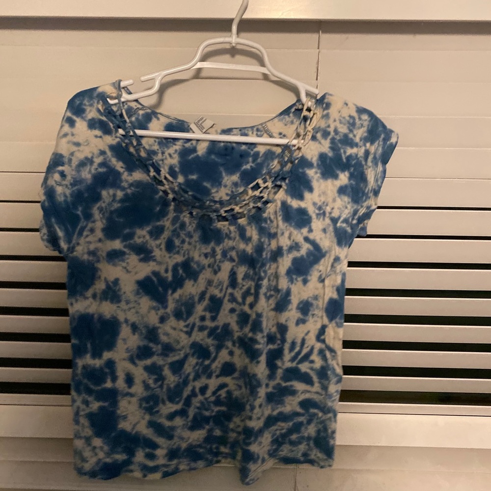 Blue Tie-Dye Tee